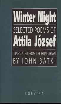 József Attila: Winter night-selected poems antikvár