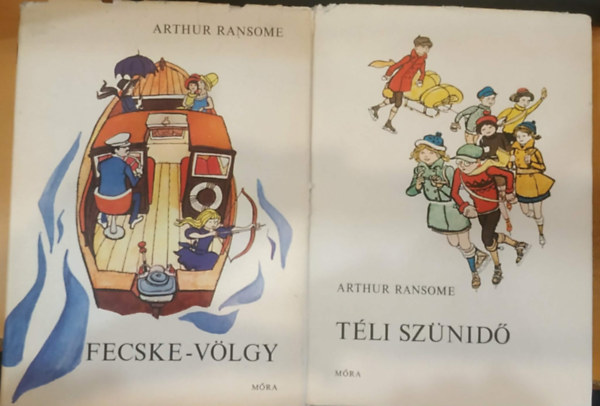 Arthur Ransome: 2 db Arthur Ransome: Fecske-völgy + Téli szünidő antikvár