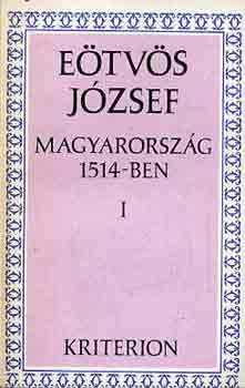 Eötvös József: Magyarország 1514-ben I-II. antikvár