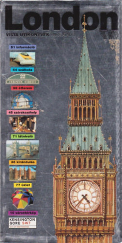 szerk.: Horváth Zsuzsanna: London - Vista útikönyvek antikvár