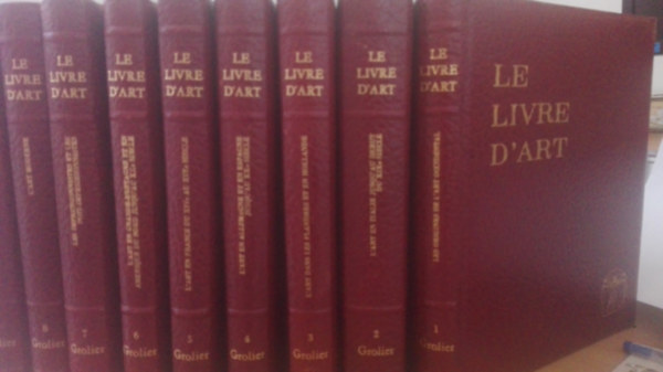 Le livre d'art I-X. antikvár