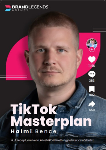 Halmi Bence: TikTok Masterplan könyv