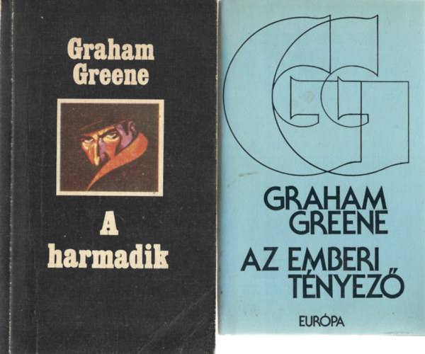 Graham Greene: 2 db könyv, A harmadik, Az emberi tényező antikvár