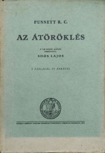 R. C. Punnett: Az átöröklés antikvár