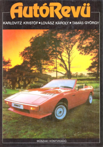 Karlovitz-Lovász-Tamás: Autórevü antikvár