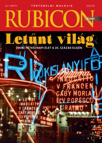 Rubicon - Letűnt világ - 2023/10 könyv