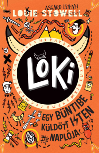 Louie Stowell: Loki - Egy büntibe küldött isten naplója könyv