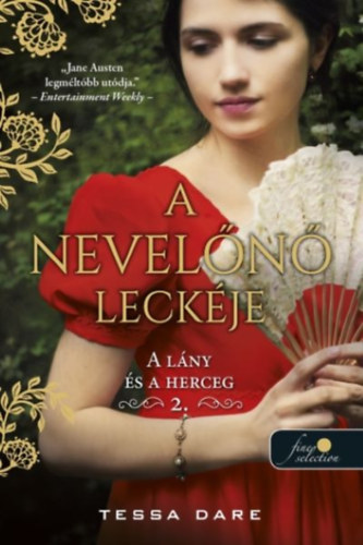 Tessa Dare: A nevelőnő leckéje könyv