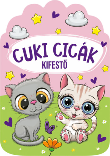 Cuki cicák - kifestő akciós termékkép 1