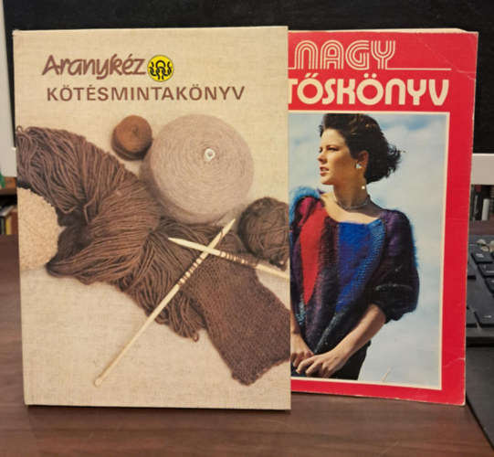 Moldován Katalin: 2 db-os kötőskönyv csomag: Aranykéz kötésmintakönyv + Nagy kötőskönyv antikvár
