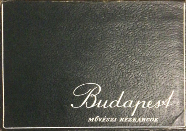 Somogyi-Kolozsvári-Stettner: Budapest művészi rézkarcok antikvár