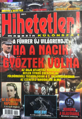 Hihetetlen! magazin különszám 2024. december - 2025. március antikvár