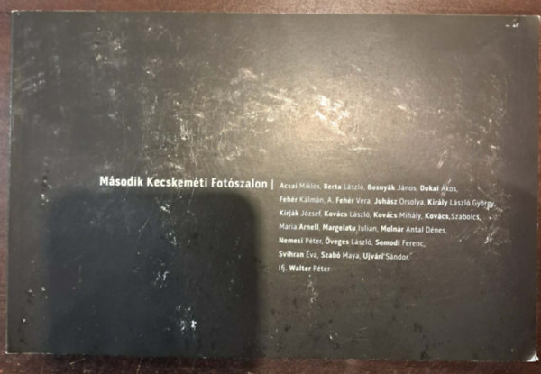 Második Kecskeméti Fotószalon (2013.augusztus 16. - 2013. szeptember 7.) antikvár