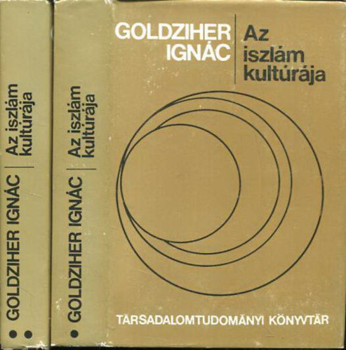 Goldziher Ignác: Az iszlám kultúrája 1-2. antikvár