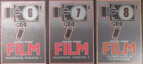 Dr. Buglya Sándor: Ofotért Stúdió Film 6-7-8. Filmműfajok, filmfajták I-III. antikvár