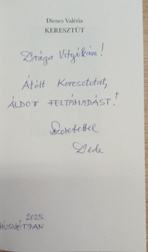 Dienes Valéria: Keresztút (dedikált) - Dedikált antikvár