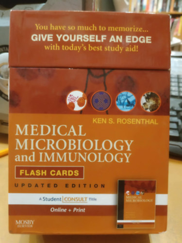 Ken S. Rosenthal: Medical Microbiology and Immunology Flash Cards (Updated Edition) antikvár