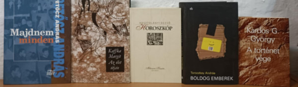 Petőcz András, Kaffka Margit, Toroczkay András, Kosztolányi Dezső, Kardos G. György: Magyar kortárs könyvcsomag antikvár