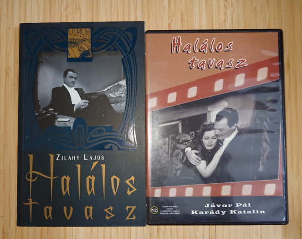 Zilahy Lajos, Jávor Pál, Karády Katalin: Halálos tavasz csomag: Halálos tavasz könyvv + DVD antikvár