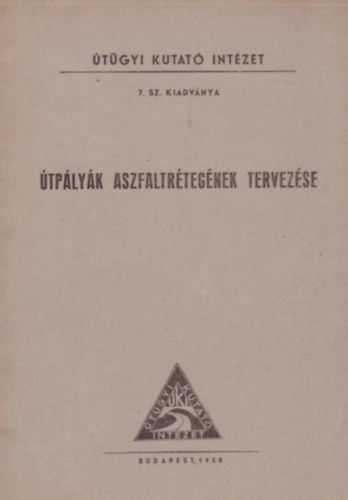 Simon Miklós: Útpályák aszfaltrétegének tervezése antikvár