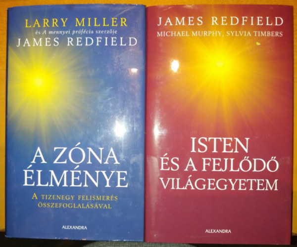 James Redfield, Larry Miller: A zóna élménye: A tizenegy felismerés összefoglalásával + Isten és a fejlődő világegyetem (2 kötet) könyv