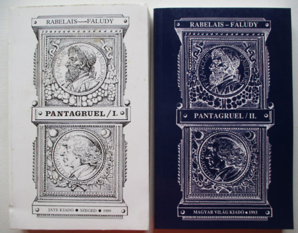 Rabelais-Faludy: Pantagruel I-II. antikvár