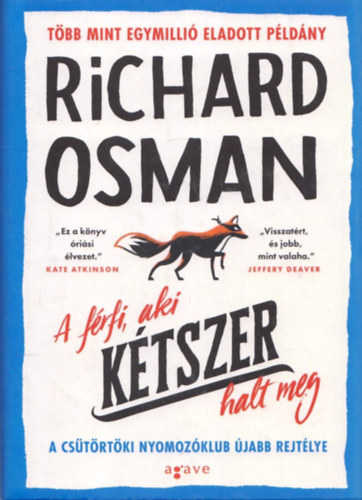 Richard Osman: A férfi, aki kétszer halt meg antikvár