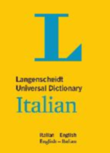Langenscheidt Universal Dictionary Italian idegen