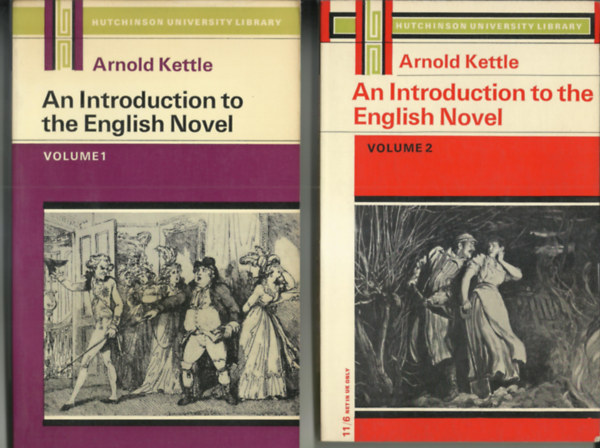 Arnold Kettle: An introduction to the english novel I-II. antikvár