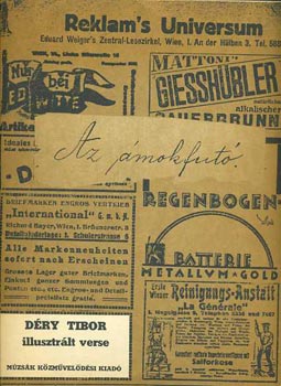 Déry Tibor: Az ámokfutó - Déry Tibor illusztrált verse antikvár