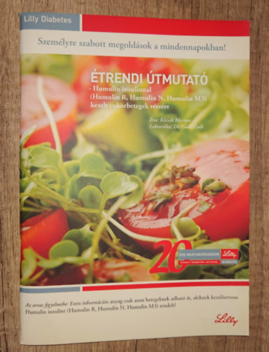 Lilly Diabetes - Étrendi útmutató - Humulin inzulinnal antikvár