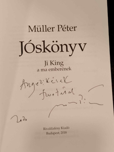 Müller Péter: Jóskönyv - Dedikált antikvár