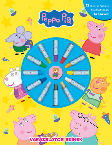 Varázslatos színek: Peppa Pig könyv
