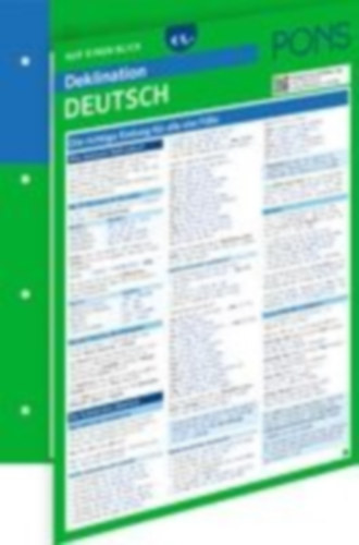 PONS Deklination Deutsch auf einen Blick idegen