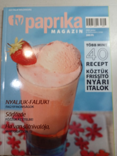 Tv Paprika magazin - 2008. június antikvár