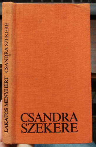 Lakatos Menyhért: Csandra szekere antikvár