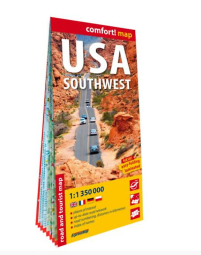 Expressmap: USA Délnyugat Comfort térkép (Expressmap) könyv