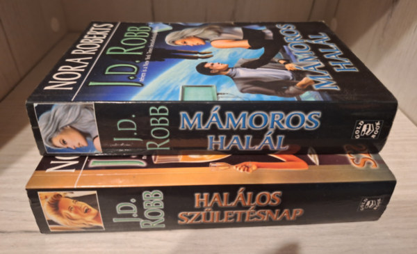 J.D. Robb: Mámoros halál, Halálos születésnap - 2 kötet könyv