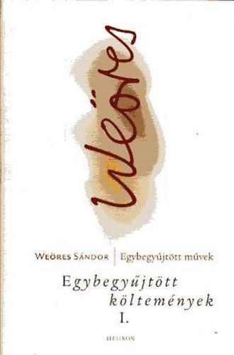 Weöres Sándor: Egybegyűjtött költemények I-III. antikvár