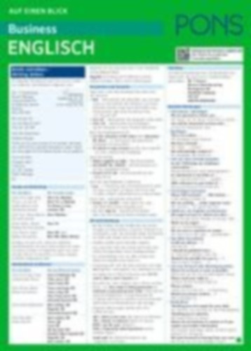 PONS auf einen Blick Business Englisch idegen