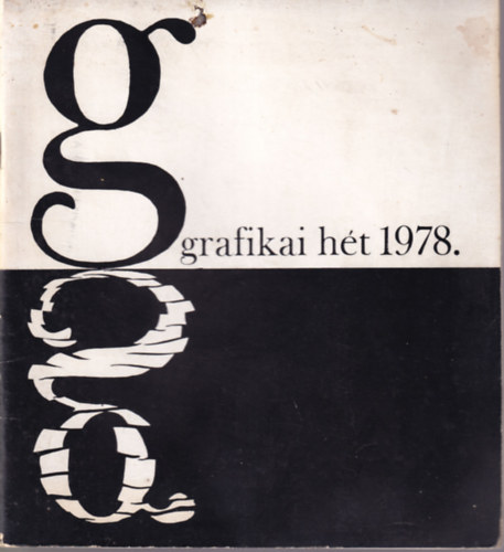 Molnár István: Grafikai hét 1978. május 18-25. Képcsarnok antikvár
