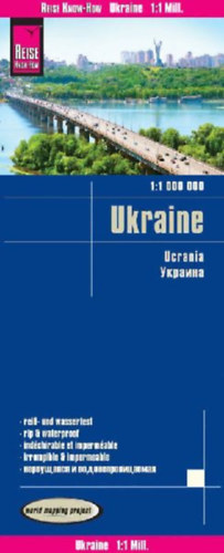 Reise Know-How Landkarte Ukraine (1:1.000.000) idegen