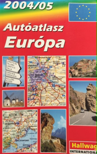 Európa autóatlasz 2004 - 2005 antikvár
