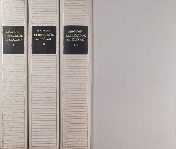 Illés-Illyés-Juhász-Király: Magyar elbeszélők 20. század I-III. antikvár