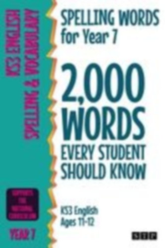 Stp Books: Spelling Words for Year 7 idegen
