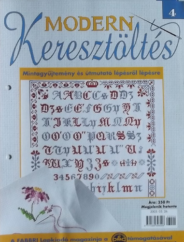 20 db Modern keresztöltés - Mintagyűjtemény és útmutató lépésről lépésre antikvár