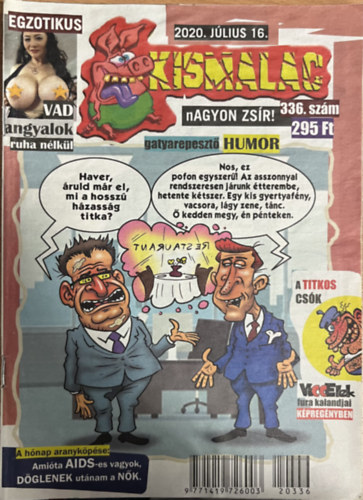 A. Furrier (főszerk.): Kismalac Magazin 336. szám - 2020. Július antikvár