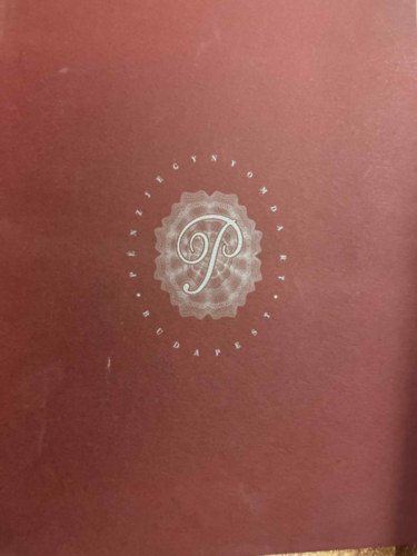 Pénzjegynyomda Rt. Budapest története antikvár