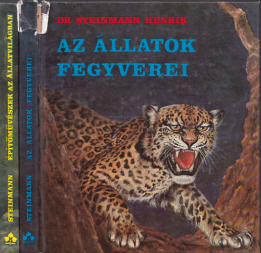 Dr. Steinmann Henrik: 2db biológia - Dr. Steinmann Henrik: Az állatok fegyverei + Dr. Steinmann Henrik: Építőművészek az állatvilágban antikvár