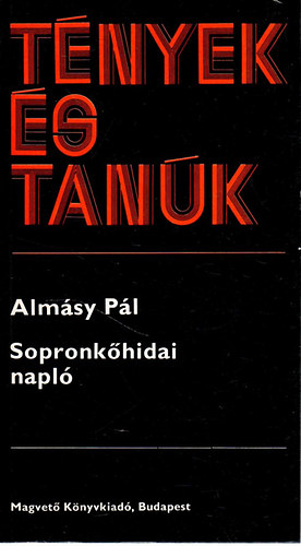Almásy Pál: Sopronkőhidai napló antikvár